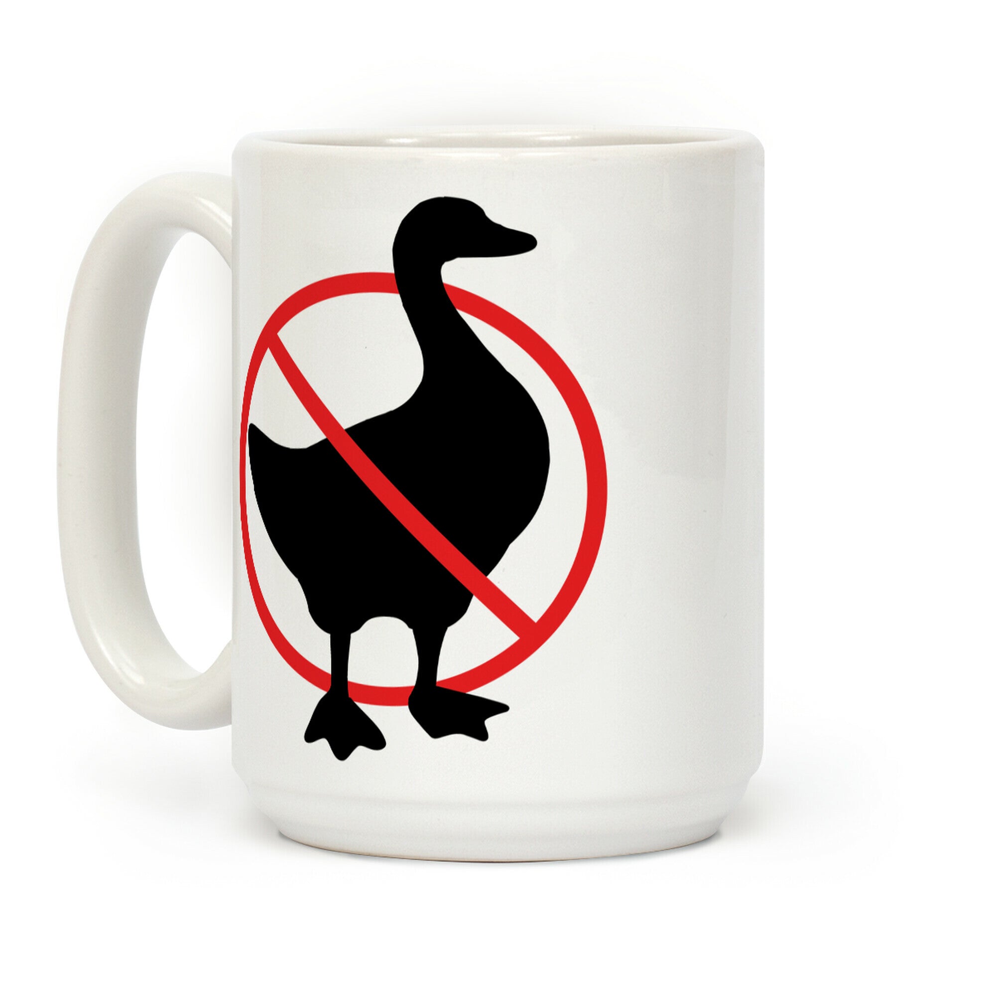 No Geese Allowed Coffee Mug